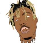 rare juice wrld nft, artbyjake, nft crypto art with nft exchange available on opensea