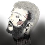 rare lil peep nft, artbyjake, digital art collection nft on opensea. collection artbyjake